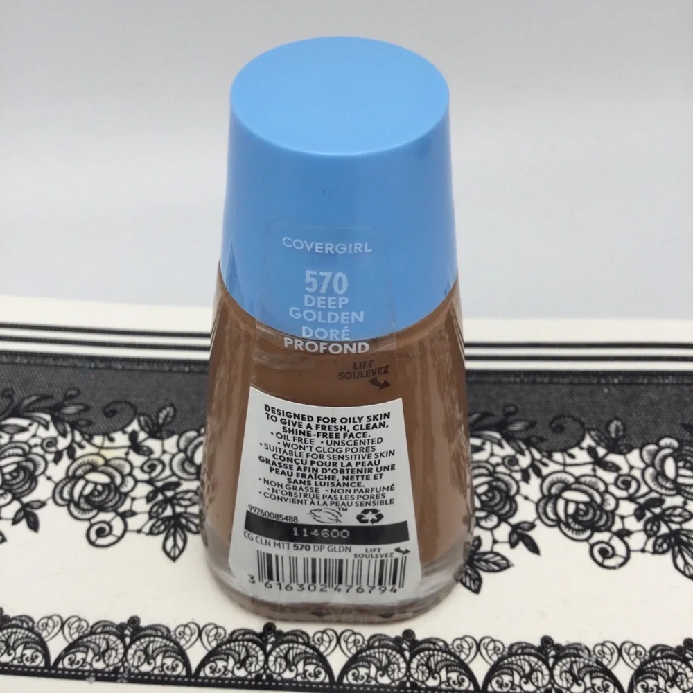 CoverGirl Clean Matte Liquid Foundation - #570 deep golden new